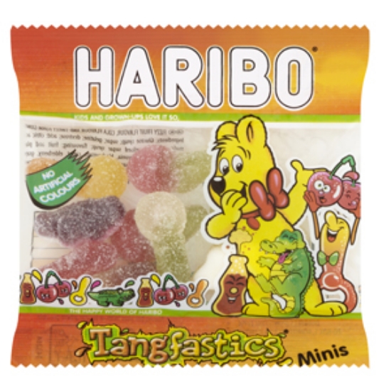 Picture of Haribo Tangfastic Mini Bags 16g x100